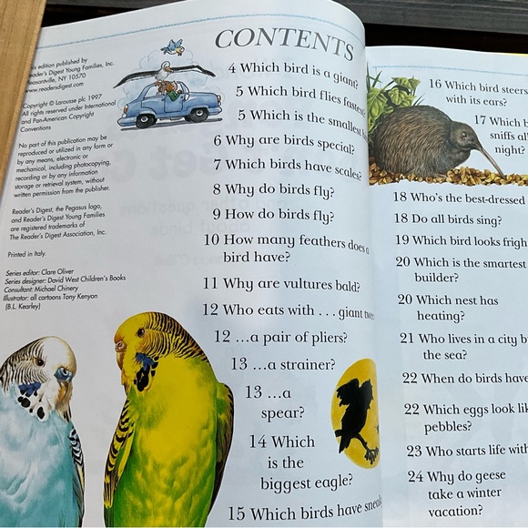 Vintage Set of 4 Reader’s Digest I Wonder Why Children’s Book Series 1990’s - Picture 8 of 16